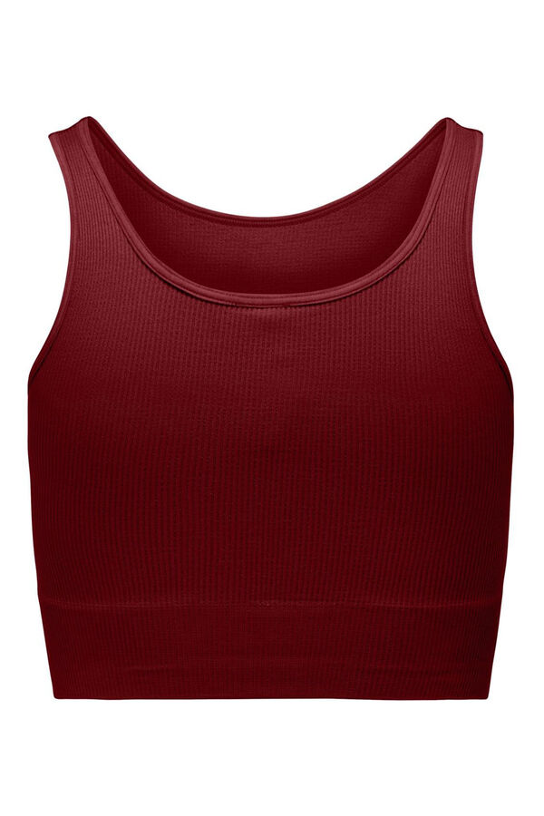Only Play Sujetador deportivo Seamless tirantes rojo