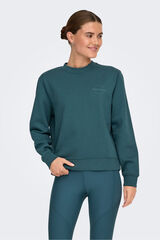 Only Play Sweatshirt com capuz azul
