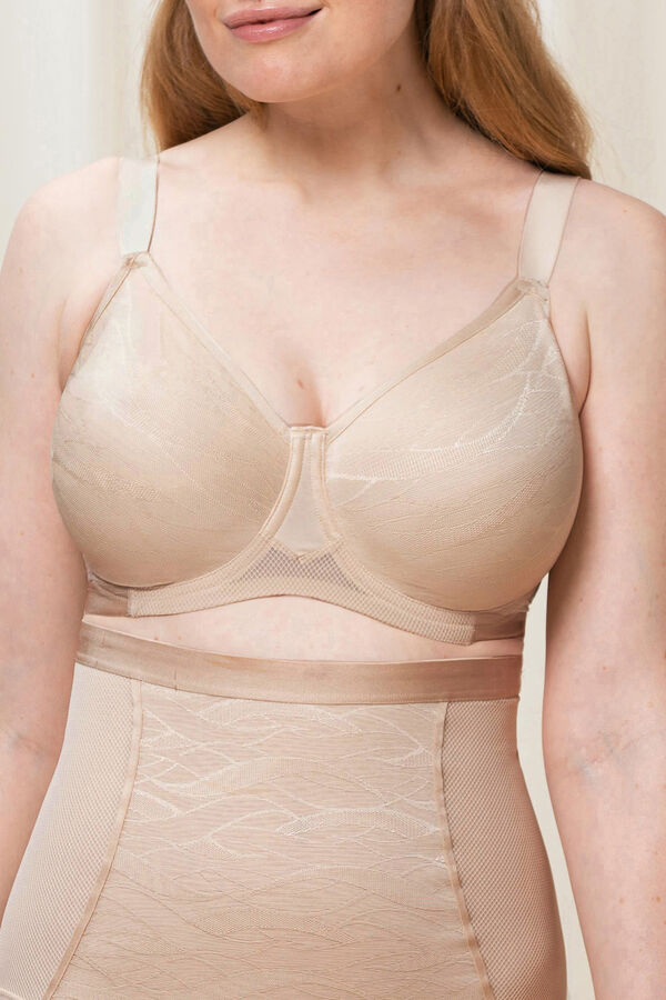 Triumph Sujetador reductor Airy Sensation W01 bege
