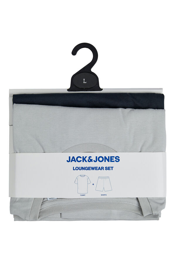Jack & Jones Pacote de T-shirt e cal&ccedil;&otilde;es cinzento