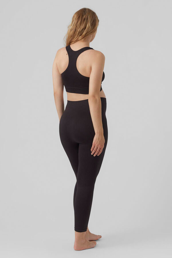 Mamalicious Sujetador deportivo de lactancia negro