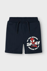 Name it Shorts Spidye com algod&atilde;o azul