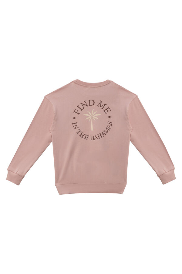 Mr. Wonderful Sudadera - Find me in Bahamas estampado