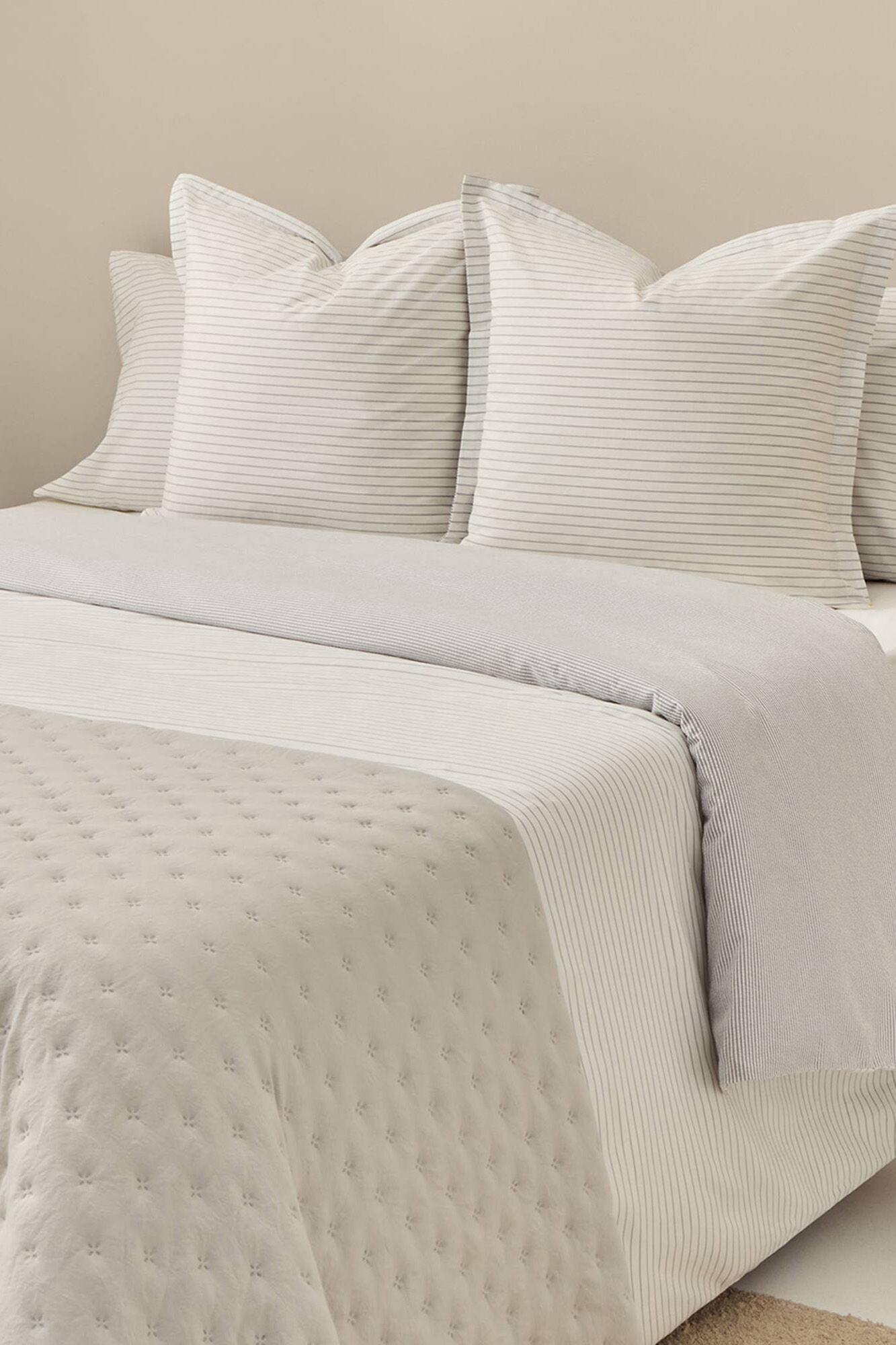 Textura Funda n&oacute;rdica de rayas reversible