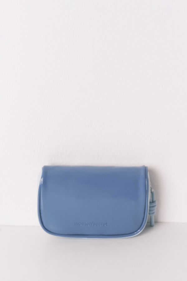 Women'secret Neceser peque&ntilde;o charol azul azul