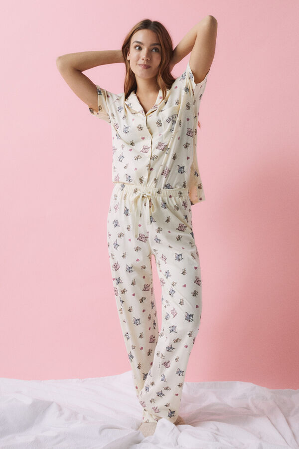 Womensecret Pijama camiseiro 100% algodão Looney Tunes estampado