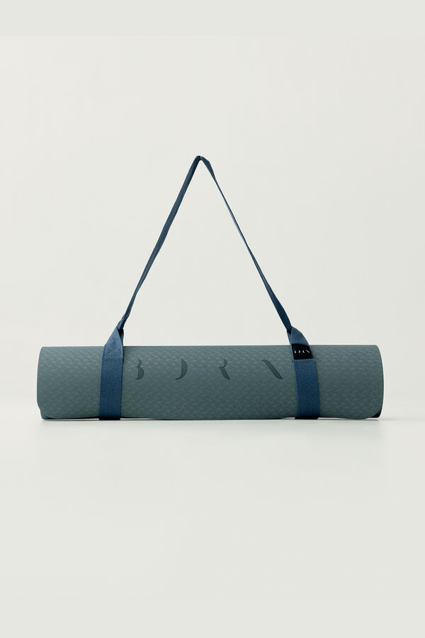 Born Living Yoga Tapete Mat Wave 6 mm verde caqui