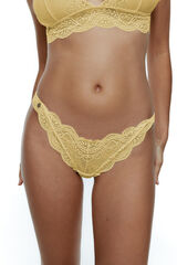 Black Limba Braga brasileña de encaje Sunlit amarillo