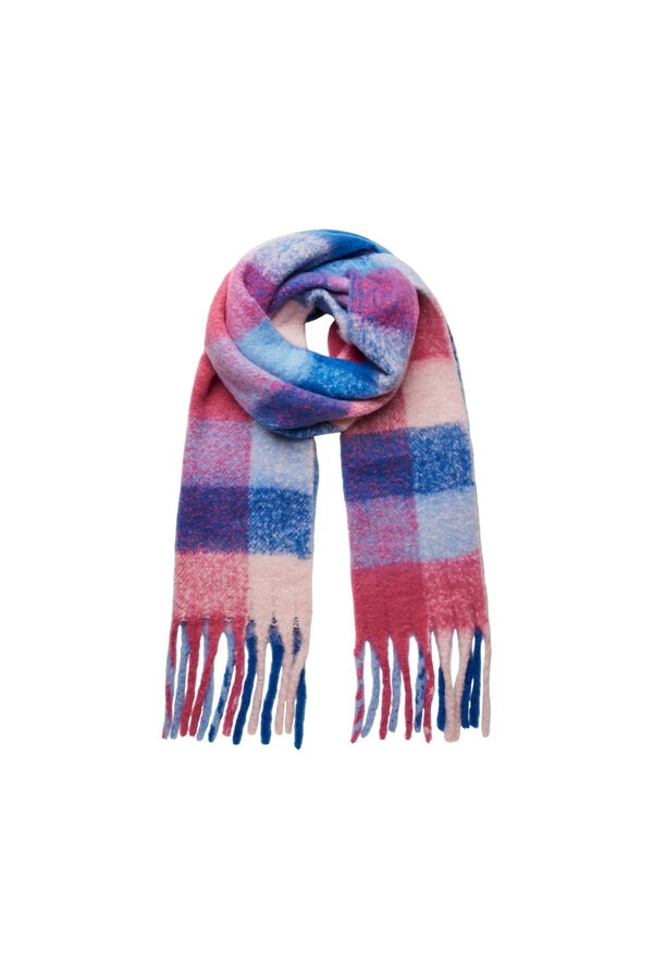 Pieces Bufanda de cuadros azul