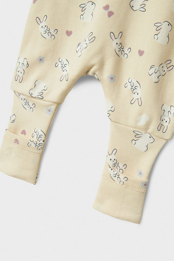 Name it Set de pijamas de bebe beige