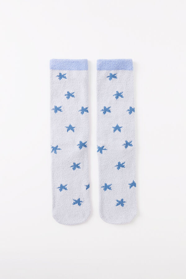 Women'secret Meias tricot azul Mickey  azul