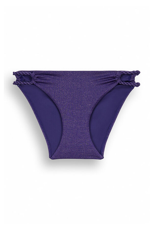 Women'secret Braga bikini brillos azul marino azul