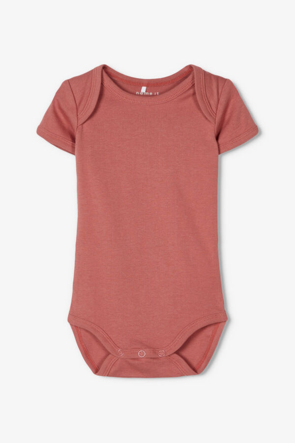 Name it Pack de 3 bodies manga corta beb&eacute; rosa