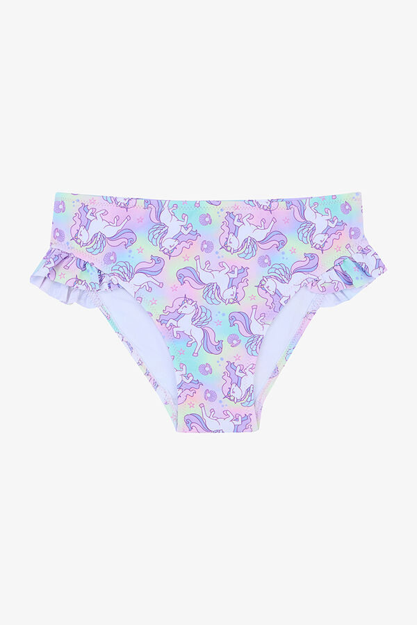 Penti Conjunto de bikini floral volante estampado