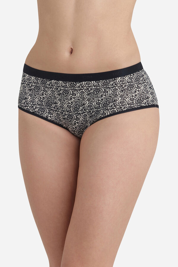 DIM Pack de 3 bragas culotte de algod&oacute;n el&aacute;stico con estampados estampado