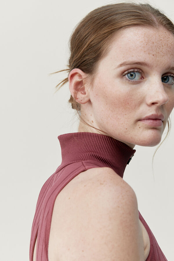 Born Living Yoga Top Dandara Deco Pink rosa