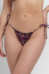 Dorina Cueca de biqu&iacute;ni la&ccedil;o lateral Amnesia estampado