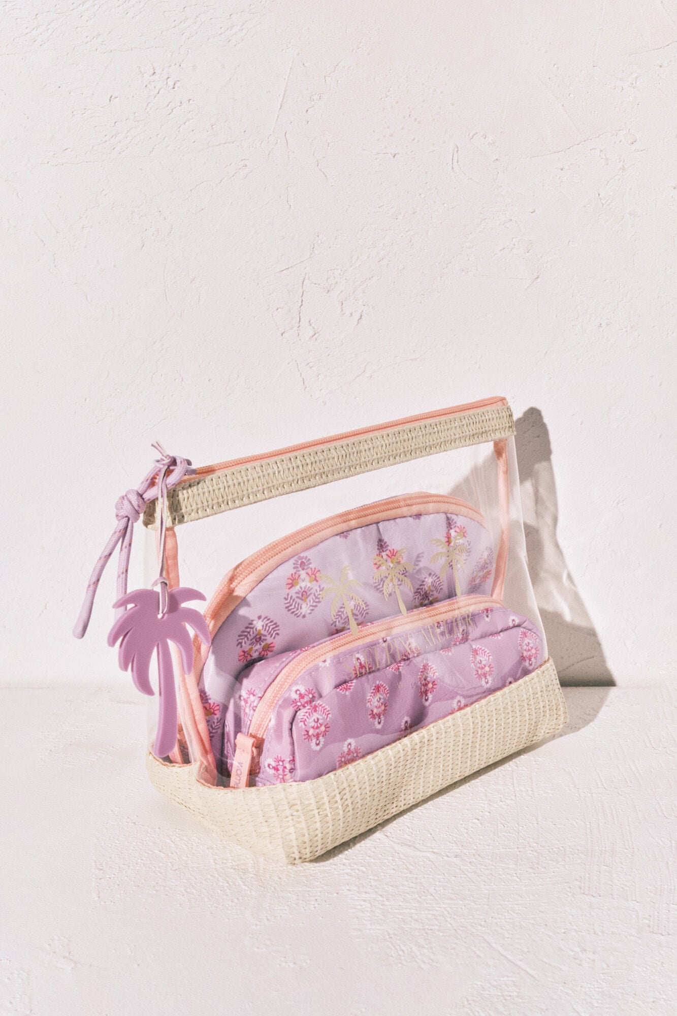 Women'secret Pack 3 n&eacute;cessaires transparentes e estampadas