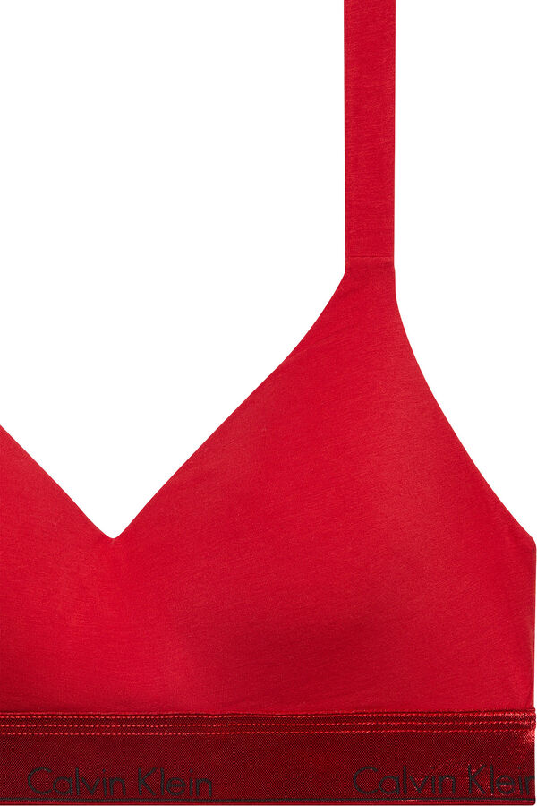 Calvin Klein Bralette Soutien vermelho