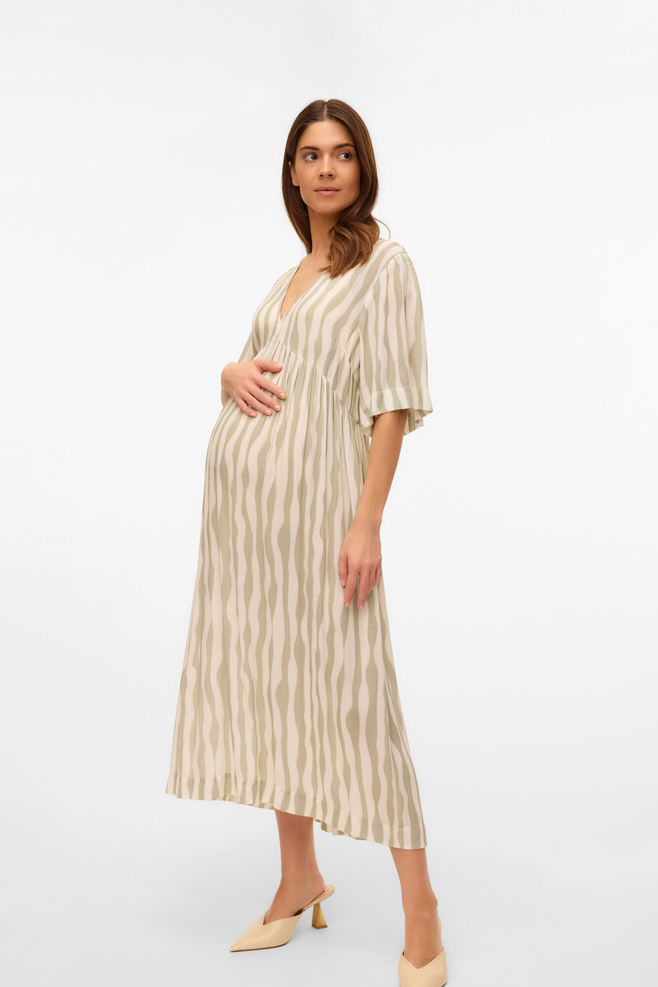 Mamalicious Vestido midi maternity