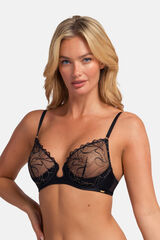 Dorina Sujetador con aro y sin relleno negro