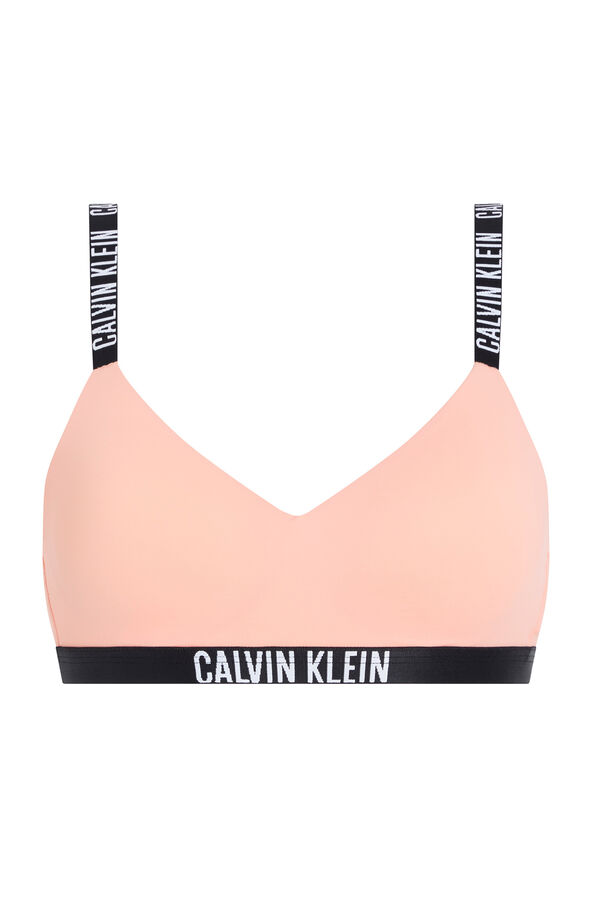 Calvin Klein Sutiã Calvin Klein com bojo e logo rosa rosa