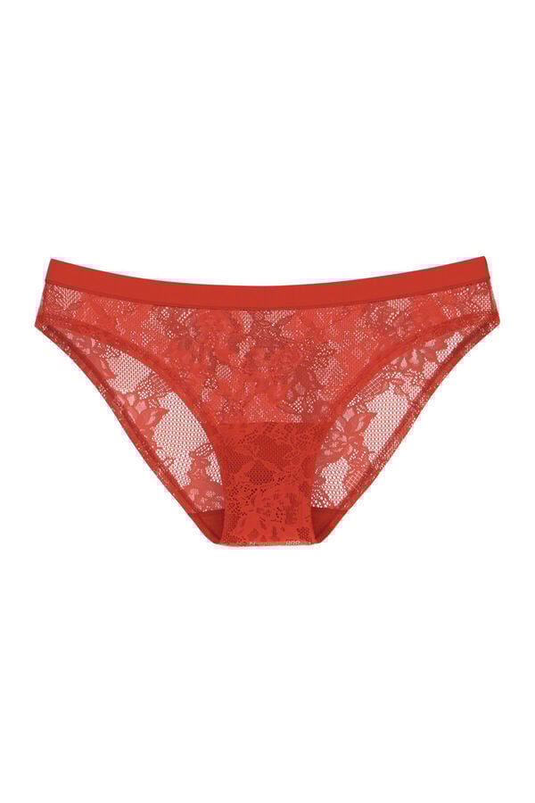 Triumph Cueca brasileira Smart Deco vermelho