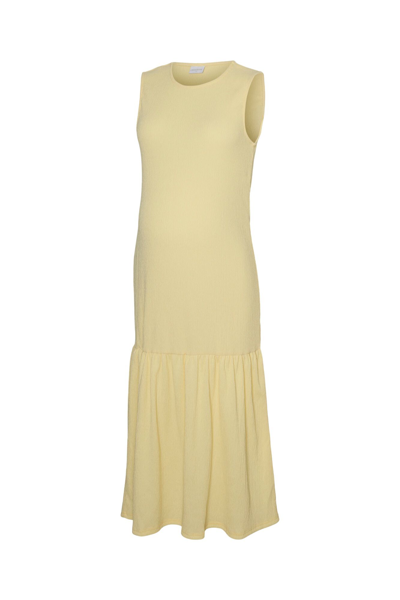 Mamalicious Vestido midi com folho maternity