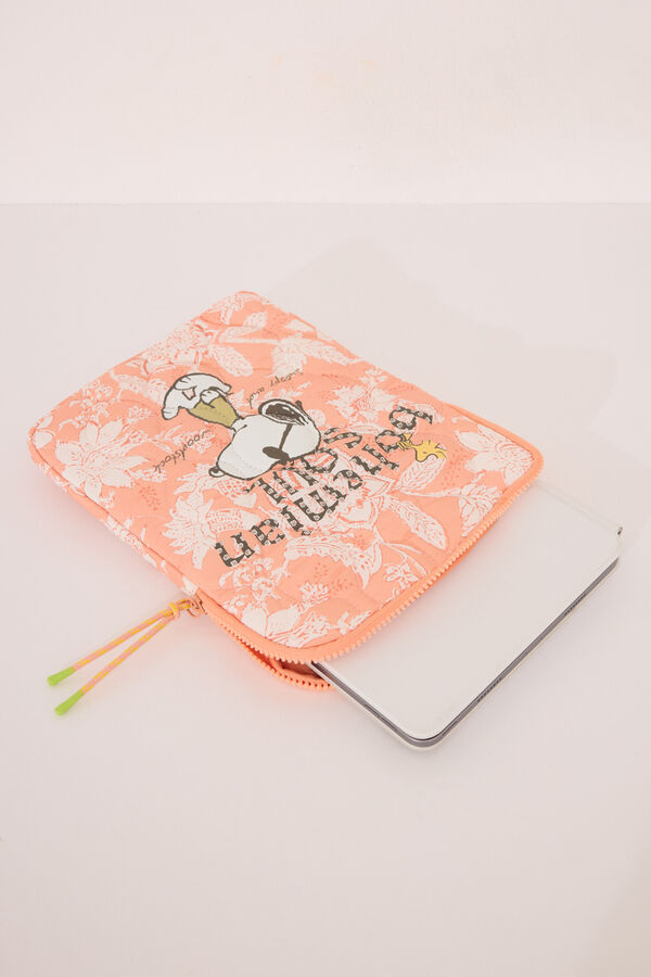 Women'secret Funda tablet Snoopy nylon acolchado estampado