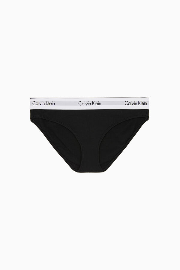 Calvin Klein Bragas cinturilla el&aacute;stica Modern Cotton&nbsp; negro