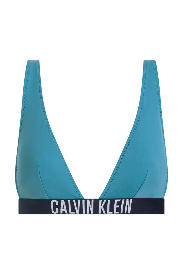 Calvin Klein bralette com logo azul Calvin Klein azul