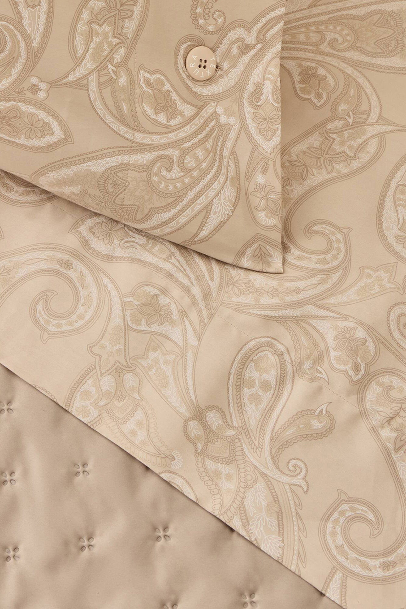 Textura S&aacute;bana de sat&eacute;n estampada