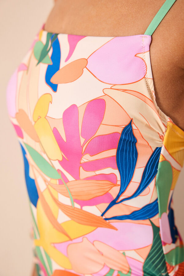 Penti Fato de banho estampado sem al&ccedil;as estampado