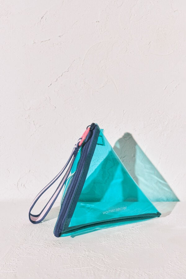 Women'secret Bolsa triangular azul azul