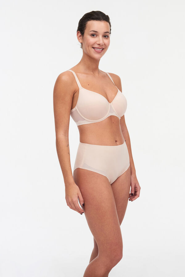 Chantelle Soutien spacer Pure Light sem costuras bege