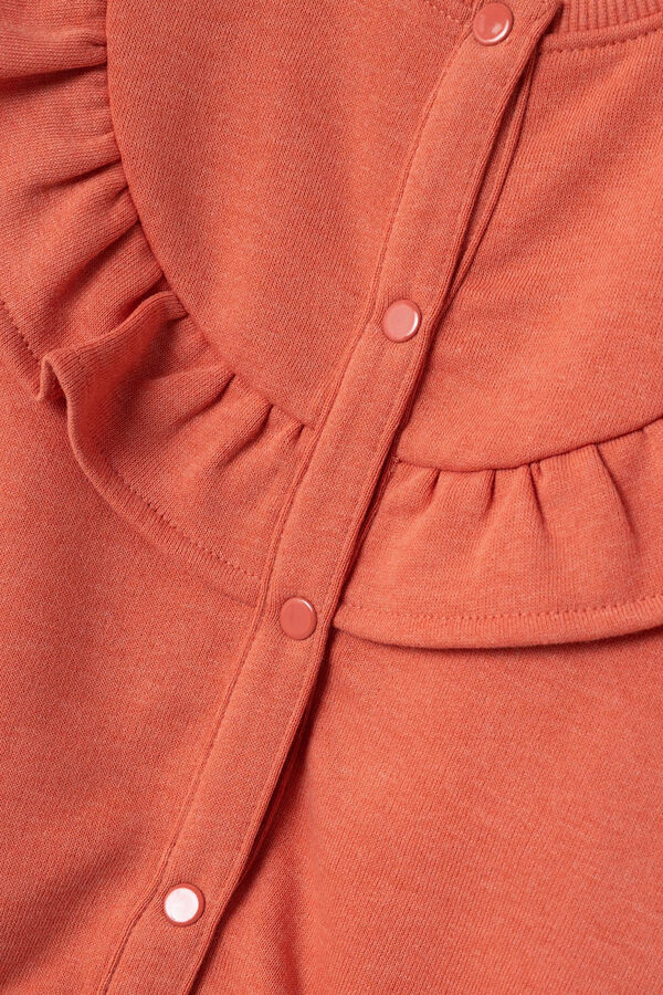 Name it Sudadera ni&ntilde;a con detalle    naranja