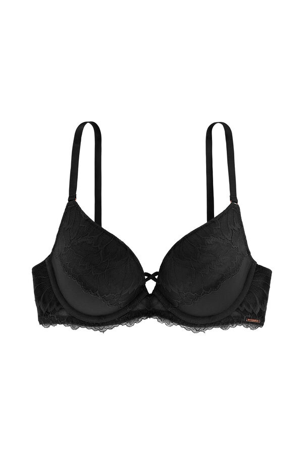 Womensecret Pack de dois soutiens push-up Kelsea preto