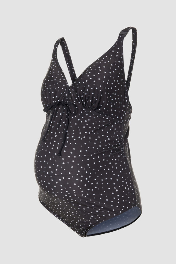 Mamalicious Fato de banho dupla fun&ccedil;&atilde;o  preto