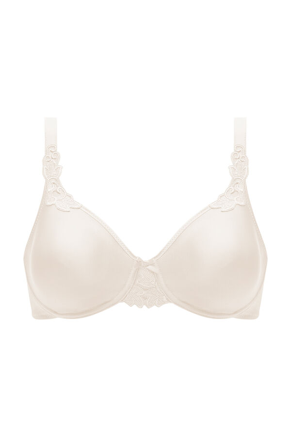 Chantelle Sujetador reductor Hedona liso con bordados branco
