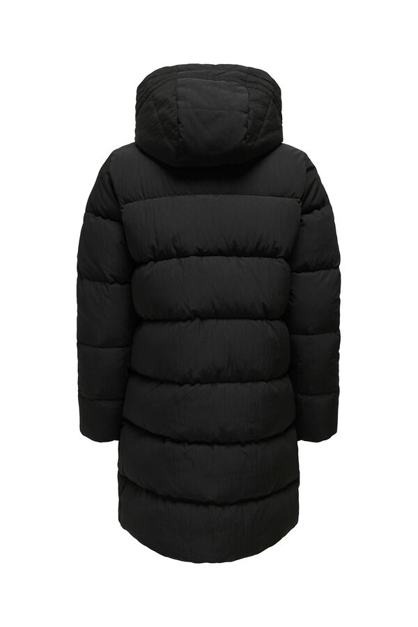 Only Maternity Abrigo largo acolchado maternity negro