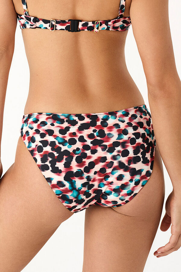 Promise Cueca cl&aacute;ssica bikini animal print estampado