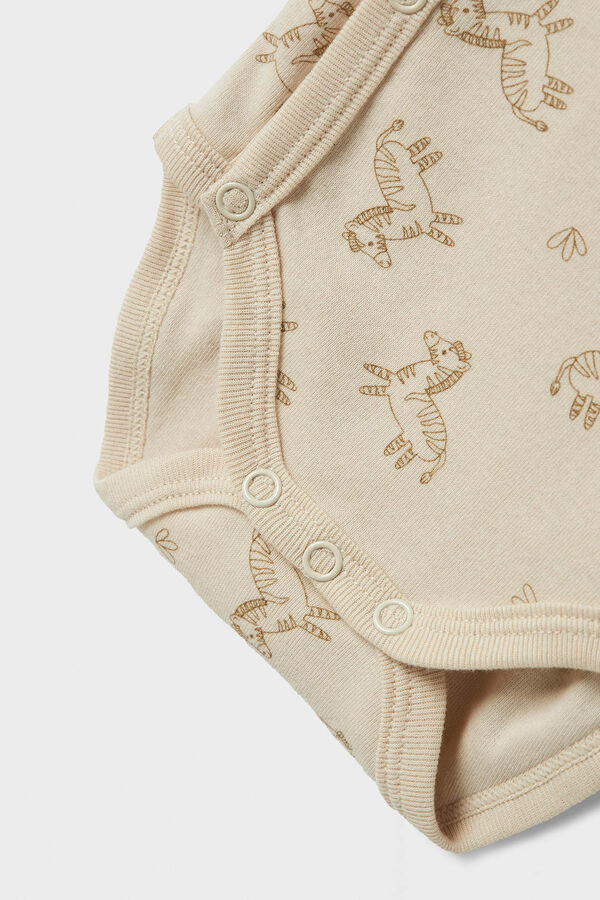 Name it Pack 2 bodies beb&eacute; neutro gris