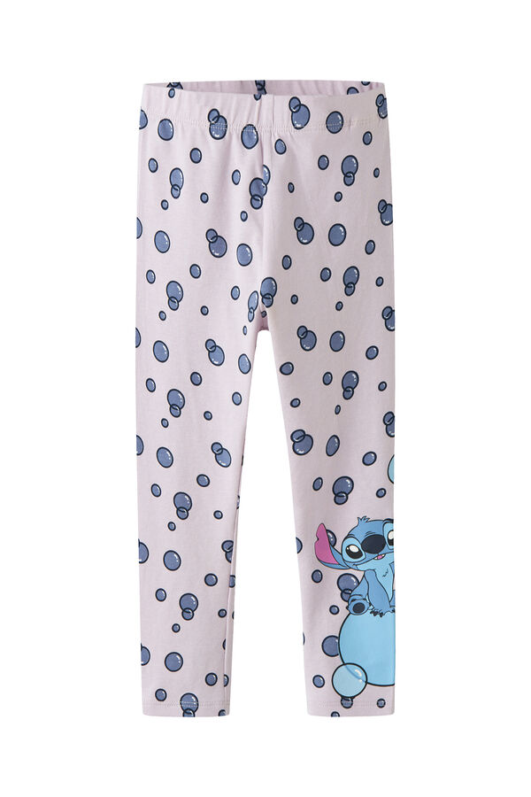 Name it Legging de Stitch de ni&ntilde;a rosa