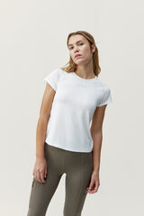 Born Living Yoga T-Shirt Tora Off White blanco