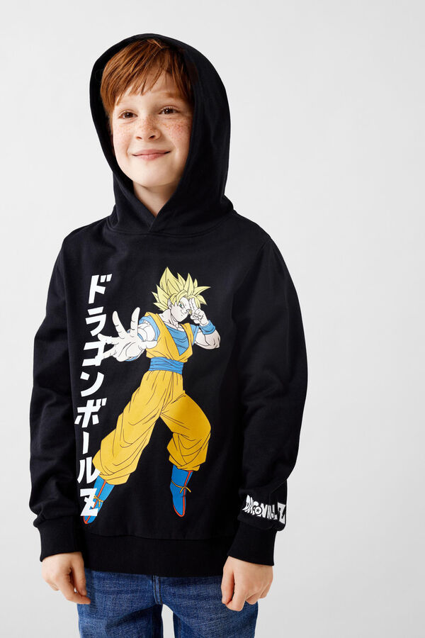 Name it Sudadera de ni&ntilde;o de DRAGON BALL con capucha negro