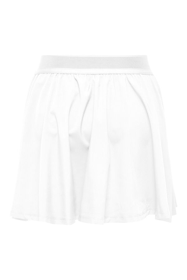 Only Play cal&ccedil;a el&aacute;stica em tecido t&eacute;cnico  branco