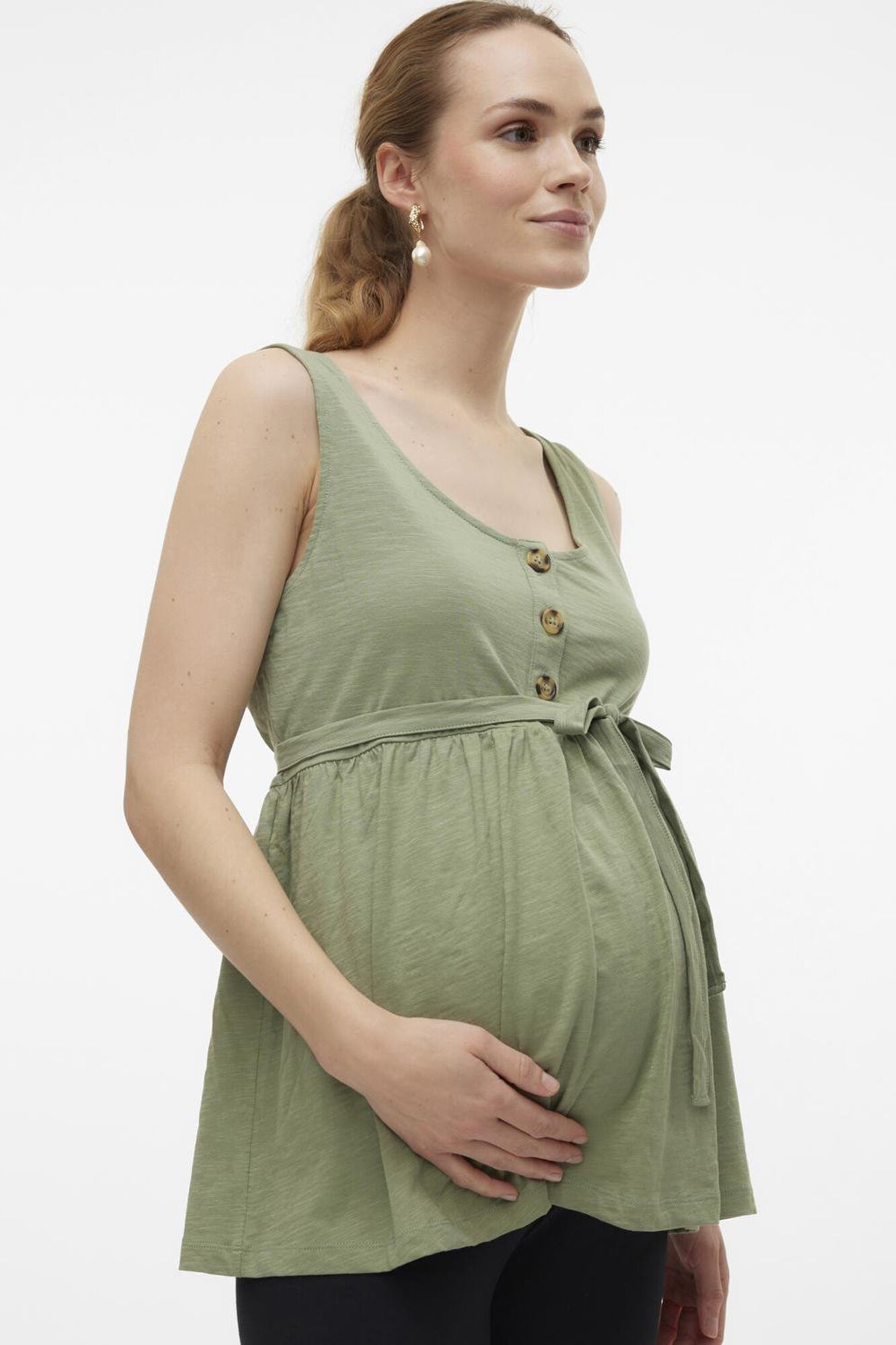 Mamalicious Top de al&ccedil;as maternity e amamenta&ccedil;&atilde;o 