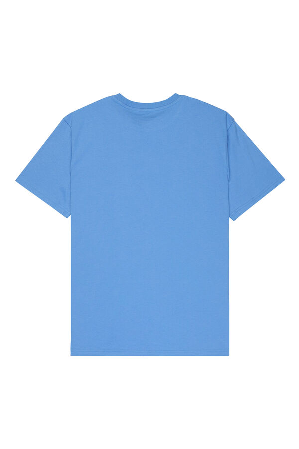 Quiksilver T-shirt manga curta logo retro azul