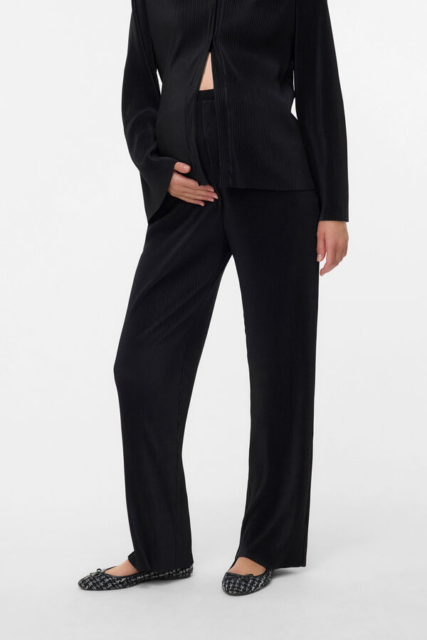 Mamalicious Pantalon el&aacute;stico maternity  negro