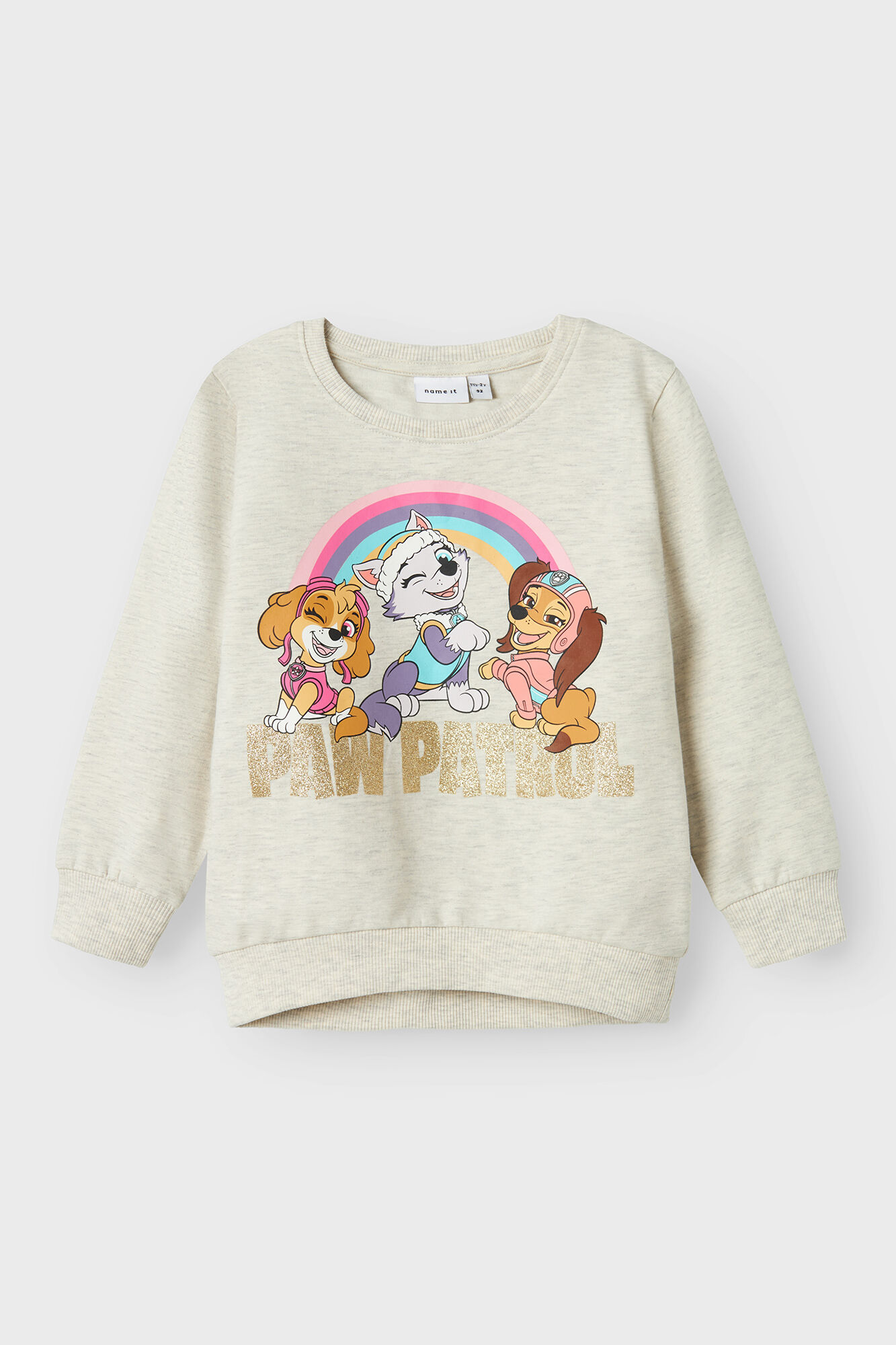Name it Sudadera beige Patrulla Canina
